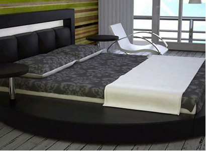 Rundes Bett Design Betten Polsterbett Rundbett Polster Round 